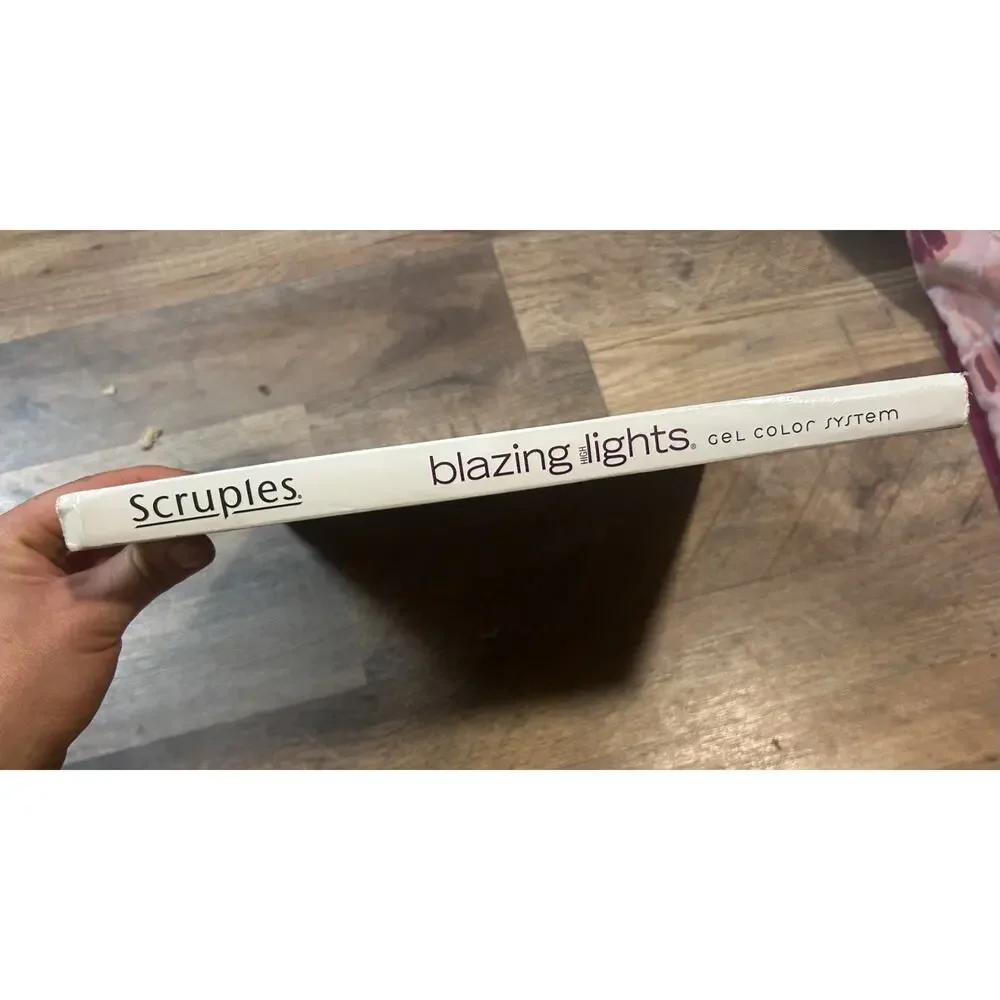 SCRUPLES SWATCH BOOK PROFESSIONAL BLAZING HIGHLIGHTS TONER INFUSED GEL COLOR